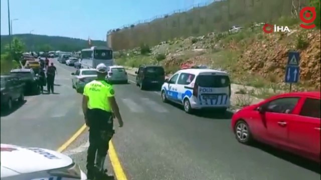 Doğal gaz hattı patladı, ekipler alarma geçti