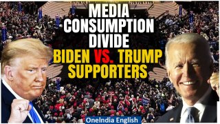 Poll Reveals Sharp Divide in Biden and Trump's Supporters Based on Media Consumption | Oneindia News