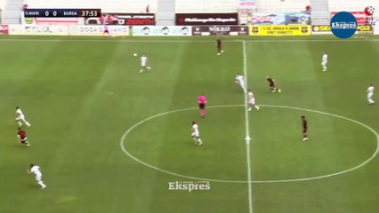 Diyarbekirspor, küme düşmesi kesinleşen ve seyircisiz oynanan Bursa karşısında öne geçti.