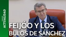 Feijóo, sobre Sánchez: 