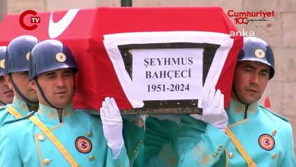 Meclis'te Şeyhmus Bahçeci için cenaze töreni