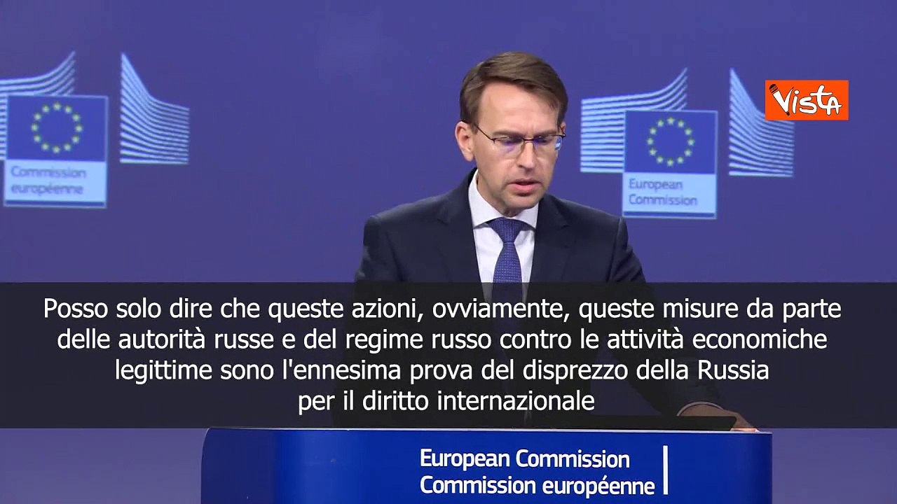 Commissione Ue: Ariston? Russia disprezza il di...
