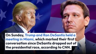 Trump Meets  With DeSantis,  While Gov. Kristi  Noem Stirs Up  Controversy