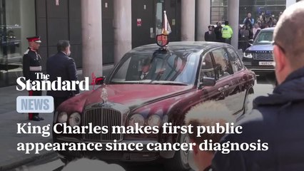 King Meets Cancer Patients As He Returns To Official Duties