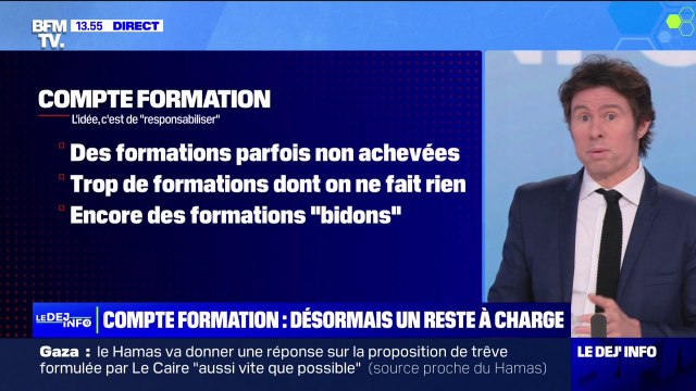 Compte personnel de formation: dès le 1er mai, les salariés devront participer à hauteur de 100 euros