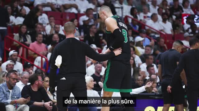 Celtics - Tatum sur la blessure de Porzingis : Nous devrons jouer différemment