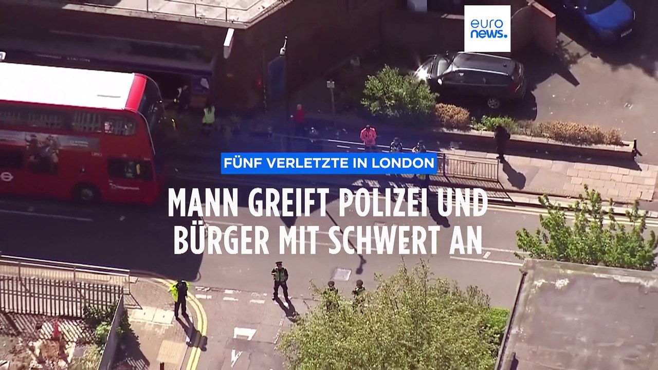 Messerstecherei in London: Mann tötet 13-Jährigen mit Schwert