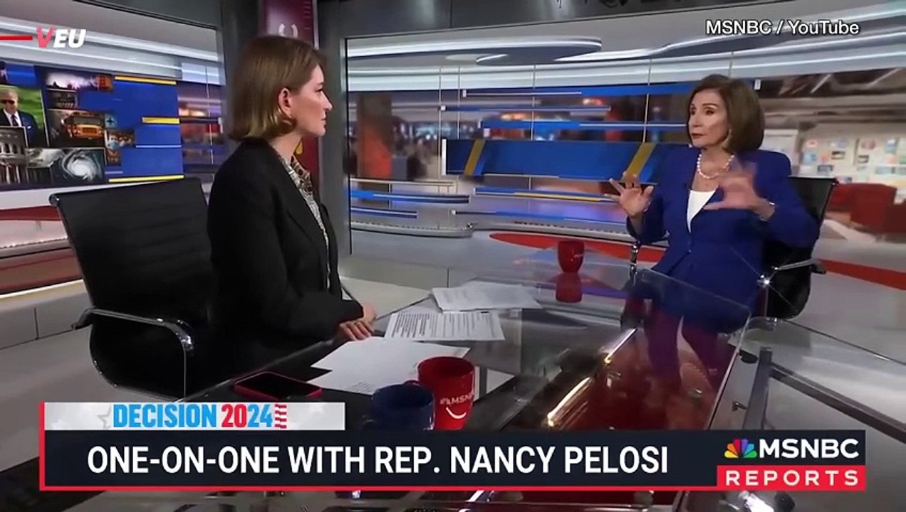 Nancy Pelosi Got Heated With Katy Tur on MSNBC