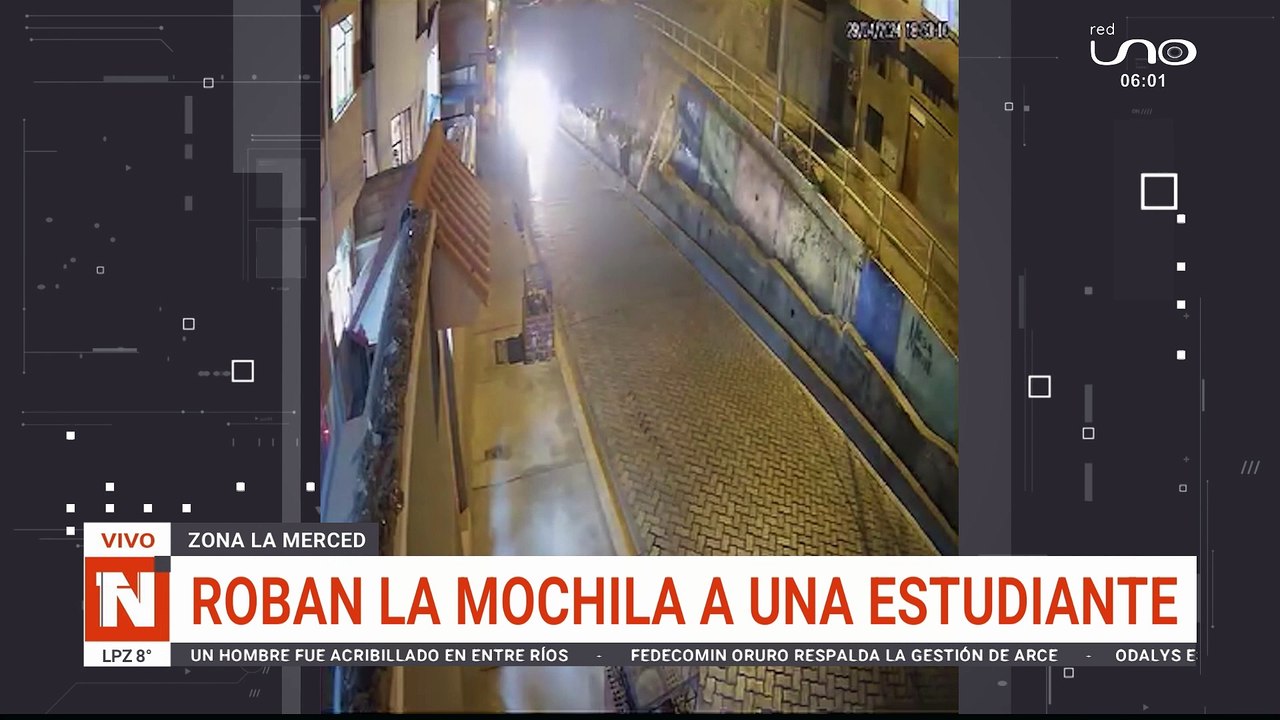 Asaltan a joven en La Merced