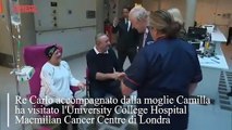Regno Unito, Re Carlo torna in pubblico: incontra i malati oncologici a Londra