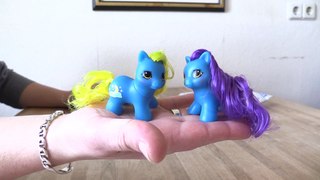 MY LITTLE PONY-UNBOXING PONY POST HQG1C BABY MOONLIGHT AND BABY MOONGLOW