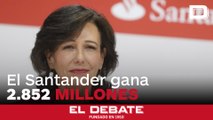 El Santander gana 2.852 millones en el primer trimestre de 2024, un 11 % más