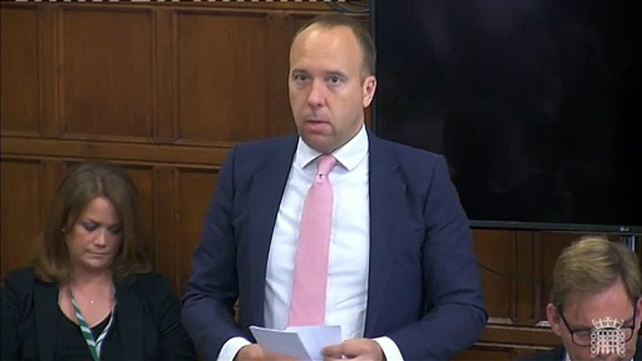 Matt Hancock debates assisted dying