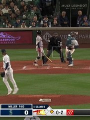 ¡Ronald Acuña Jr anoche se robo dos bases ante los Marineros de Seattle!