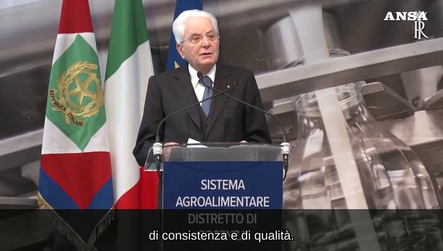 Mattarella: Il lavoro non e' una merce