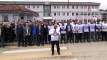 Okul müdürü ve yardımcının darp edilmesi protesto edildi! İmam Hatip Önünde toplandılar