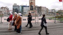 Taksim'de 1 Mayıs ablukası... Bariyerler yerleştirildi