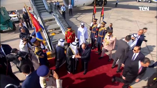 الرئيس السيسي يستقبل صاحب السمو الشيخ مشعل الأحمد الجابر الصباح أمير دولة الكويت