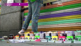 Pinta Malasaña: Street artists turn Madrid into open-air gallery for urban art festival