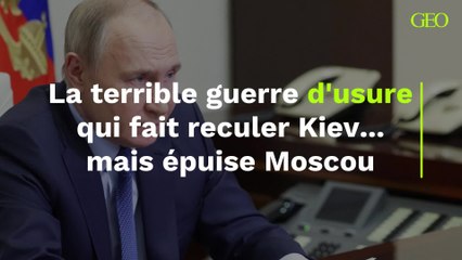 Dans l'est de l'Ukraine, la terrible guerre d'usure qui fait reculer Kiev... mais épuise Moscou