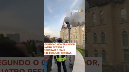 Ataque russo destrói 'Castelo do Harry Potter' na Ucrânia #shorts