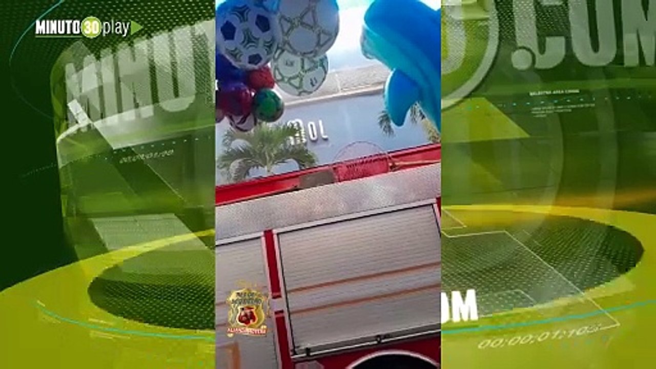 Incendio estructural en Cali