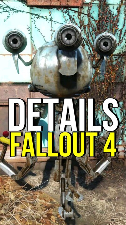 Les MEILLEURS détails de Fallout 4 