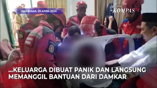 Bocah di Makassar Terjebak di Dalam Mesin Cuci, Begini Momen Detik-detik Penyelamatannya