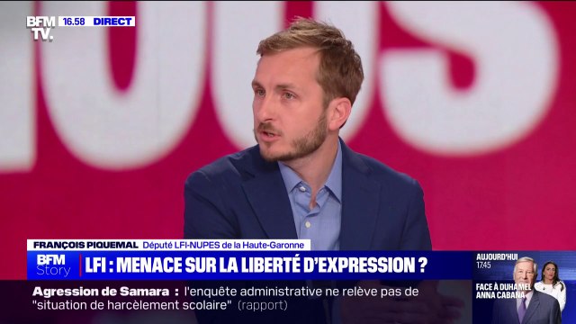 C'est une judiciarisation de la liberté d'expression : François Piquemal (LFI) réagit aux auditions de Mathilde Panot et Rima Hassan dans le cadre d'enquêtes pour apologie du terrorisme