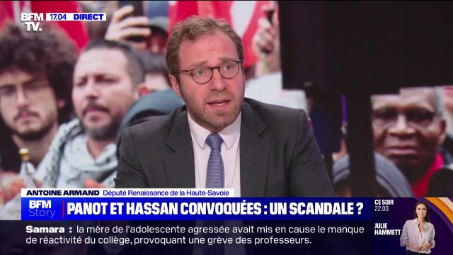 Auditions de Mathilde Panot et Rima Hassan: Personne ne pense que le parti de Jean-Luc Mélenchon est bâillonné , affirme Antoine Armand (Renaissance)