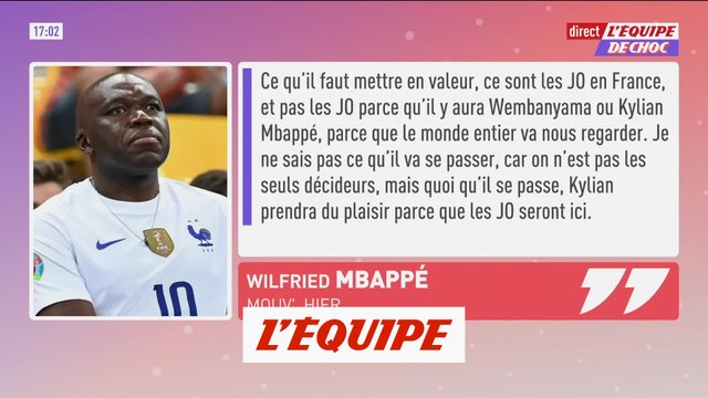 Wilfrid Mbappé n'est pas sûr la présence ou non de son fils aux JO - Foot - JO 2024