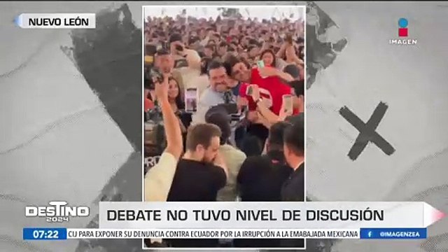 El segundo debate presidencial no tuvo el nivel de discusión de ideas que merece México: Máynez