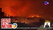 Sunog sa tatlong warehouse sa Guiguinto, Bulacan, umabot sa ikatlong alarma | SONA