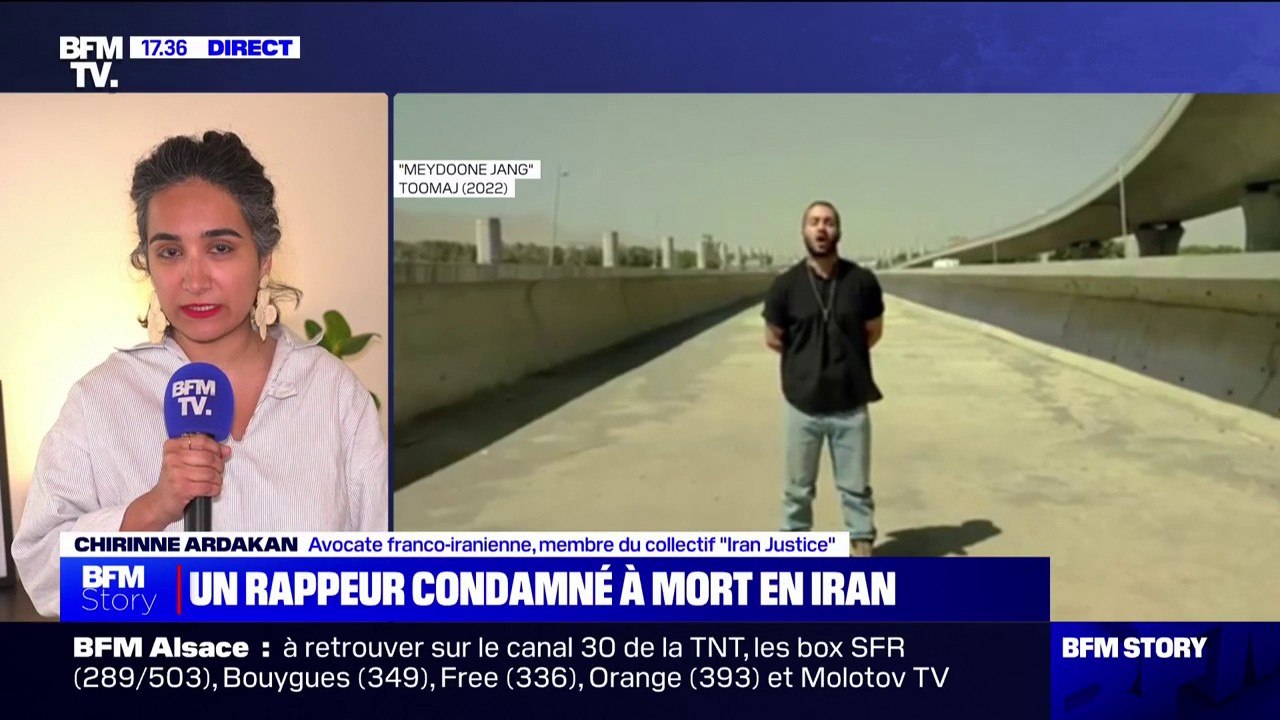 "Les conditions de sa détention se durcissent": Chirinne Ardakani (avocate et membre du collectif “Iran Justice”) réagit à la condamnation à mort du rappeur iranien Toomaj Salehi