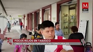 Alerta roja en Tabasco debido a ola de violencia por disputas territoriales