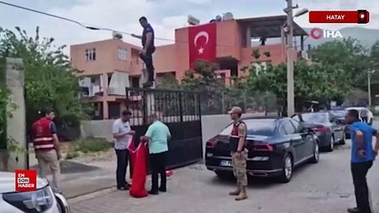 Şehit Uzman Çavuş’un baba ocağına acı haber verildi