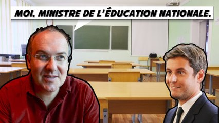 Quand un auteur de science-fiction s'imagine Ministre de l'Éducation Nationale - A.Damasio