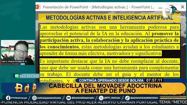 Cabecilla del Movadef adoctrina a Fenatep de Puno: “Lobos disfrazados de ovejas”