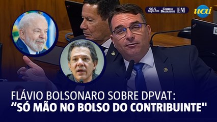 Flávio Bolsonaro sobre DPVAT: "É só mão no bolso do contribuinte"