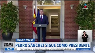 Pedro Sánchez continuará con su cargo como presidente de España