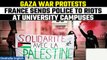 Pro-Palestine Protests: France deploys riot police, cuts funding to quell campus protests| Oneindia