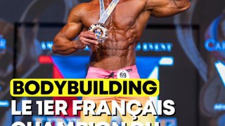 Le 1er Français champion du monde de bodybuilding est Nordiste