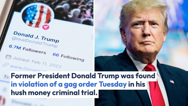 Judge Threatens Trump With Incarceration, Fines Him For Violating Gag Order: Jail May Be A Necessary Punishment