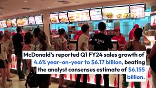 McDonald's Earnings: Revenues Hit, While EPS Misses In Q1 Earnings Report