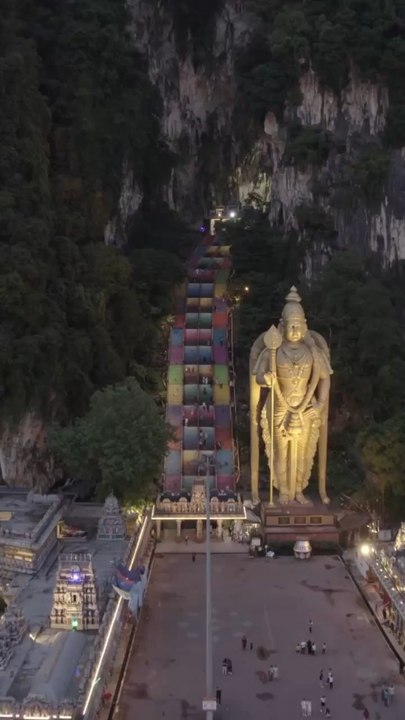 LE PLUS BEAU temple de Kuala Lumpur : Batu Cave