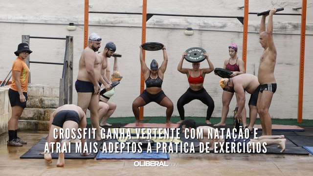 Crossfit ganha vertente com natação e atrai mais adeptos à prática de exercícios