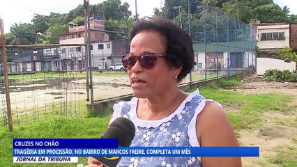 Tragédia em procissão, no bairro de Marcos Freire, completa um mês