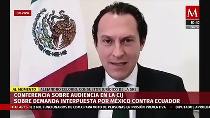Se lleva a cabo conferencia sobre audiencia en la CIJ