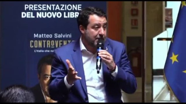 Salvini: Alle Europee candidiamo un generale per parlare di pace