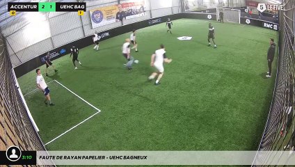 Faute de Rayan Papelier - UEHC BAGNEUX